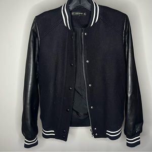 Zara Varsity Bomber Jacket